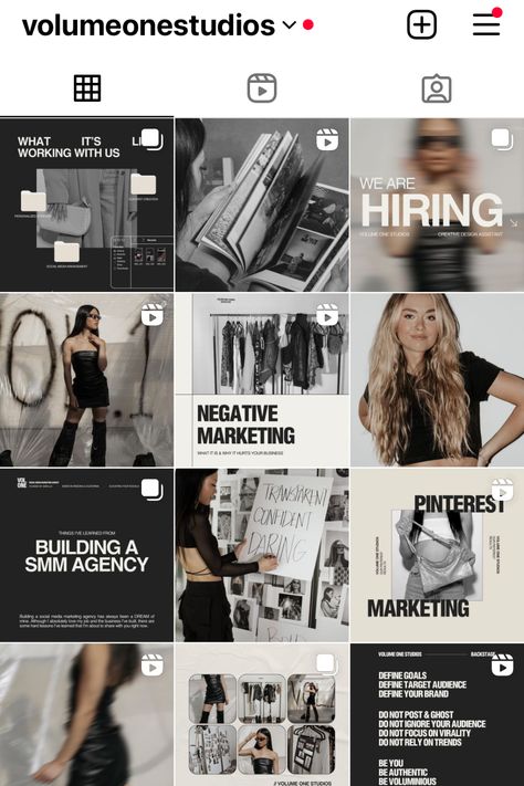 Boss Lady Instagram Feed, Best Instagram Posts Ideas, Ig Feed For Business, Instagram Business Posts Ideas, Ig Themes Ideas Business, Instagram Feed For Men, Moodboard Layout Ideas, Business Ig Feed Ideas, Instagram Feed Ideas For Business