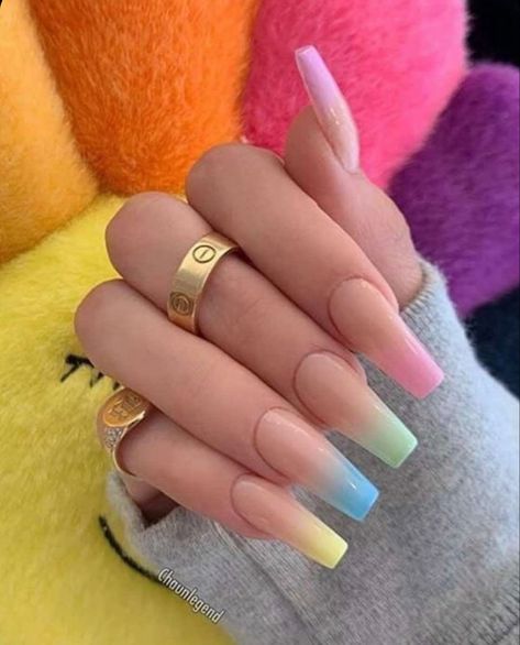 Acrylic Nail Designs, Easter Nails, Baby Boomer, Nailed It, Acrylic Nails Coffin, Dream Nails, Best Acrylic Nails, Cute Acrylic Nails, Ombre Nails