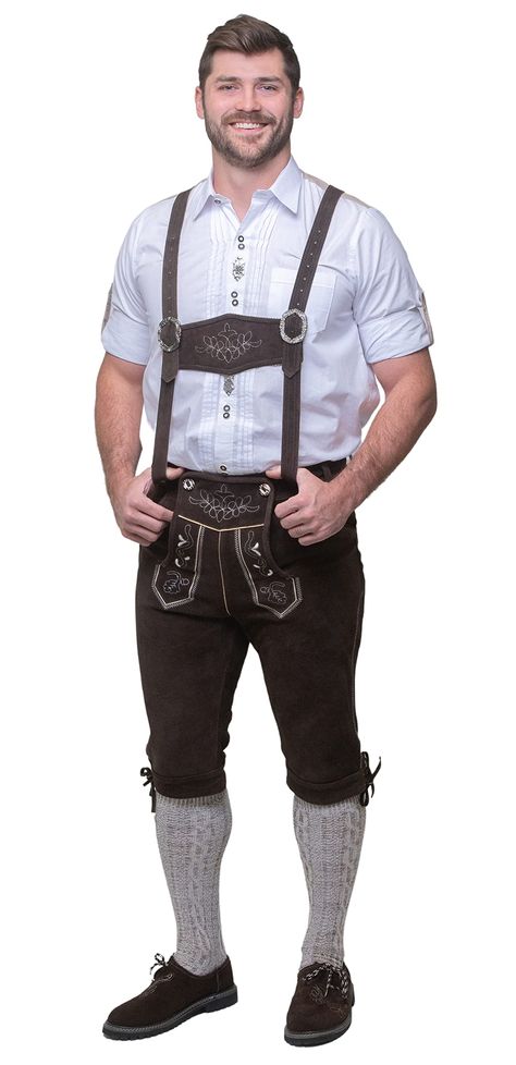 PRICES MAY VARY. 100% Leather Imported Button closure Dry Clean Only The Embroidery Throughout The Front, Back, Side And Suspenders The Lederhosen Are Completely Lined On The Inside The Leather Is Soft And Flexible Each Lederhosen Comes With Matching Suspenders Has The Traditional Knife Pocket On The Side Truly Stunning! This embroidered pair of soft leather lederhosen and suspenders will last you for years to come. Tirol, Dirndl, Dirndl Dress Traditional, Bavarian Outfit, German Oktoberfest, Dress Traditional, Halloween Clothing, Costume For Halloween, Dirndl Dress