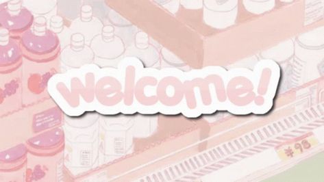 Intro Gif Aesthetic, Kawaii Welcome Banner, แบนเนอร์ Discord Gif, Discord Welcome Banner Gif, Welcome Video Intro, Notion Banner Aesthetic Gif, Aesthetic Welcome Banner, Welcome Gif Discord, Pastel Banner Gif