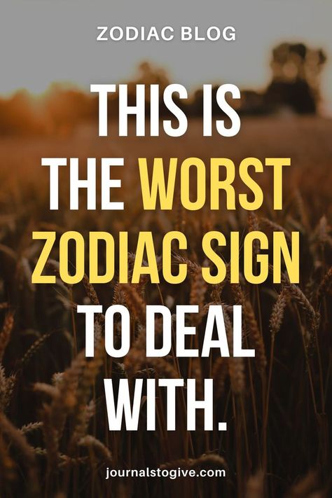 This is the worst zodiac sign to deal with. They have the worst behavior among the signs. They can be nice, but they can also act incredibly difficult too. Zodiac Art Taurus, Worst Zodiac Sign, Denim Furniture, Aquarius Signs, Worst Behavior, Pisces Personality, Virgo Zodiac Sign, Bad Temper, Zodiac Journal