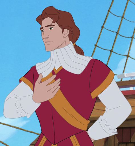 John Rolfe Disney, John Rolfe, Pocahontas 2, Disney Prince, Billy Zane, Animation Disney, Disney Emoji, Disney Wiki, Disney Men