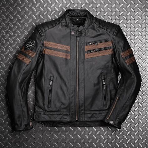 Winter leather jackets