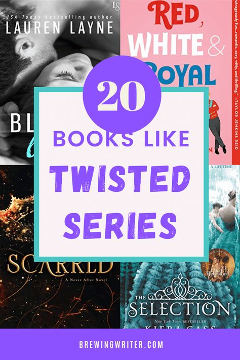 Are you looking for more steamy romance novels like the Twisted Series? Here are recommendations for every twisted book! The Twisted Series, Twisted Books, Billionaire Romance Books, Reading Facts, Twisted Lies, Twisted Love, Romance Series Books, Best Romance Novels, Author Event