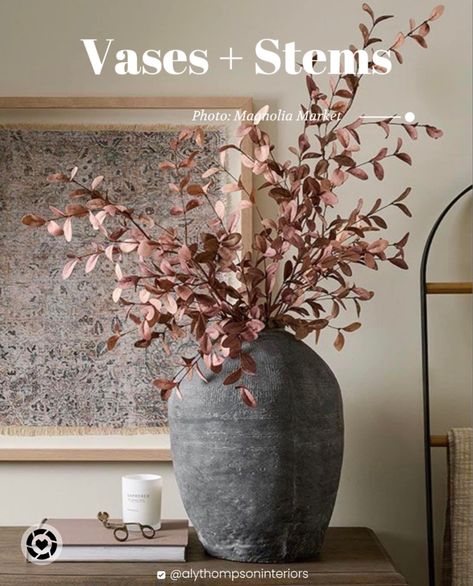 Rustic Vases / Pots + Faux Stems Follow my shop @alythompsoninteriors on the @shop.LTK app to shop this post and get my exclusive app-only content! #liketkit #LTKFind #LTKSeasonal #LTKhome @shop.ltk https://liketk.it/4hRfZ Large Vases Decor Ideas, Floor Vase Decorating Ideas, Oversized Vase, Kitchen Wedding Gifts, Oversized Vases, Rustic Vases, Large Vases Decor, Faux Stems, Tall Floor Vases