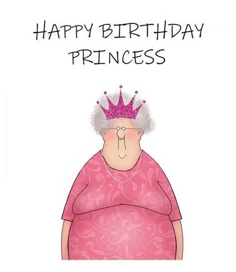 Happy Birthday Illustration, Cards Happy Birthday, Happy Birthday Princess, Birthday Illustration, Birthday Princess, Funny Birthday Cards, Funny Birthday, Birthday Cards, Happy Birthday