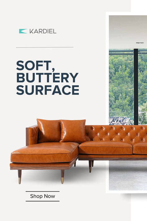 It's not just a couch, it's a Kardiel. Breathe new life into your space. Sofa Ads, Sofa Trends, Quarry House, Furniture Promo, French Products, Hanging Ladder, Leather Couches Living Room, Modern Home Offices, Modern Adirondack