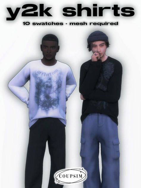 Sims 4 Free Cc Male Clothes, Sims 4 Male Cc Crop Top, Y2k Mens Sims 4 Cc, Sims 4 Saiki K Cc, Male Sim4 Cc, Sims 4 Cc Clothes Baggy Shirt, Sims 4 Cc Men Y2k, Sims 4 Author Cc, The Sims 4 Led Lights Cc