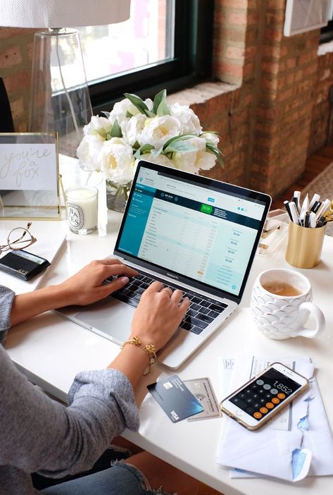 Wondering how to create a budget? Our friends at YNAB can help — try it for FREE at theeverygirl.com. #ad Businesswomen Aesthetic, It Office, Extra Income Online, Candle Bar, Business Photoshoot, Candle Business, Work From Home Tips, Create A Budget, Study Time