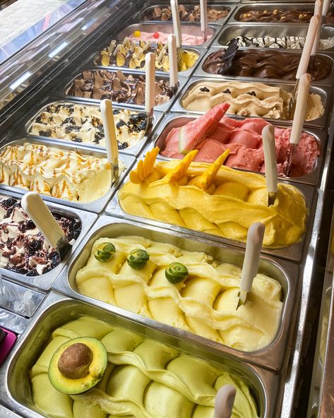 Boracay, Gelato, Dessert, Travel, Ice Cream, Foodie Gelato Ice Cream Aesthetic, Gelato Design Ideas, Gelato Shop Aesthetic, Gelato Aesthetic Italy, Ice Cream Flavor Ideas, Italian Gelato Aesthetic, Ice Cream Shop Ideas, Italian Ice Cream Shop, Ice Cream Shop Aesthetic