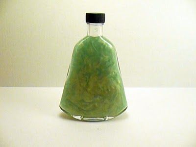 I've made one - use mineral oil instead of water, and it'll be the trippiest thing you make all year. Cthulhu Fhtagn, Larp Props, Paper Props, Pearl Ex, Halloween Bottles, Magic Potion, Best Titles, Potion Bottle, Small Jars