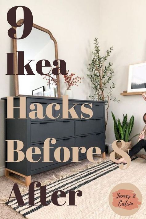 Ikea Kallax Bookshelf, Ikea Hemnes Hack, Amazing Ikea Hacks, Simple Bookcase, Ikea Bekvam, Ikea Lack Table, Koti Diy, Ikea Desk Hack, Ikea Kallax Hack