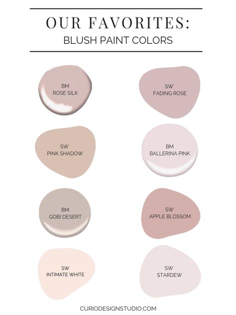 Blush Paint Colors, Girls Bedroom Paint Colors, Blush Paint, Girls Bedroom Paint, Pink Paint Colors, Suite Ideas, Happy V Day, Paint Color Schemes, Paint Swatches