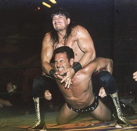 “Let’s talk about Eddie’s sweet mullet. His hair was unbelievable.” –Chris Jericho  “Eddie was Latino Heat, but everybody would call him Mulletino Heat.” –Chavo Guerrero, Jr.; Talk is Jericho #195 (11/13/15) Professional Wrestling, Wwe Couples, Eddie Guerrero, Watch Wrestling, Families Are Forever, Chris Jericho, Total Divas, Family Relationships, Talk About