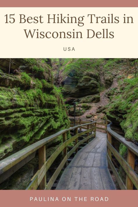 Wisconsin Dells In The Fall, Witches Gulch Wisconsin Dells, Wisconsin Dells With Kids, Witches Gulch, Wisconsin Hiking, Hiking Wisconsin, Wisconsin Dells Vacation, Wi Dells, Dells Wisconsin