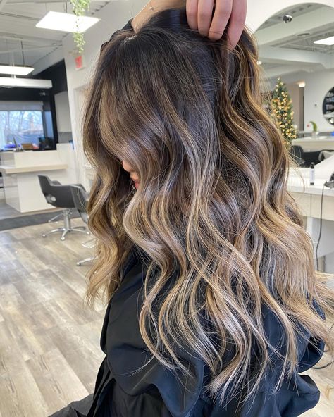 Balayage, Pagent Hair, Alternative Hairstyles, Balyage Long Hair, Light Brunette Hair, Balayage Long Hair, Baylage Hair, Stacked Bobs, Dark Brunette Hair