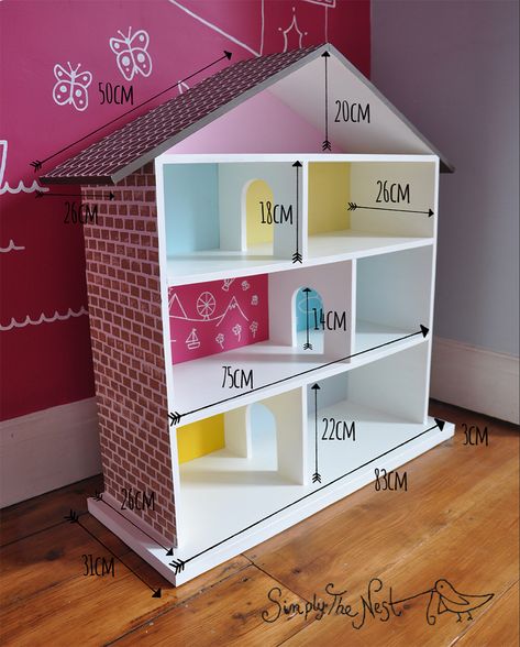 Homemade Barbie House, Barbie House Furniture, Diy Barbie House, Doll Furniture Diy, Diy Barbie Furniture, Doll House Plans, Doll House Crafts, Diy Casa, Barbie Doll House