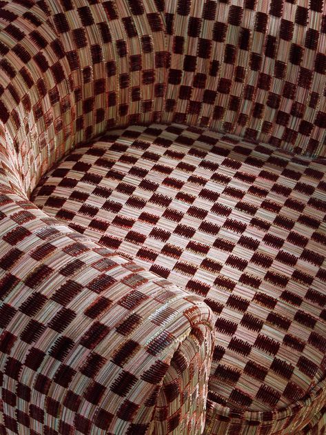 Poltrona Design, Pierre Frey Fabric, Furniture Quotes, Custom Carpet, Velvet Chair, Decoration Inspiration, Eclectic Interior, Pierre Frey, Patterned Carpet