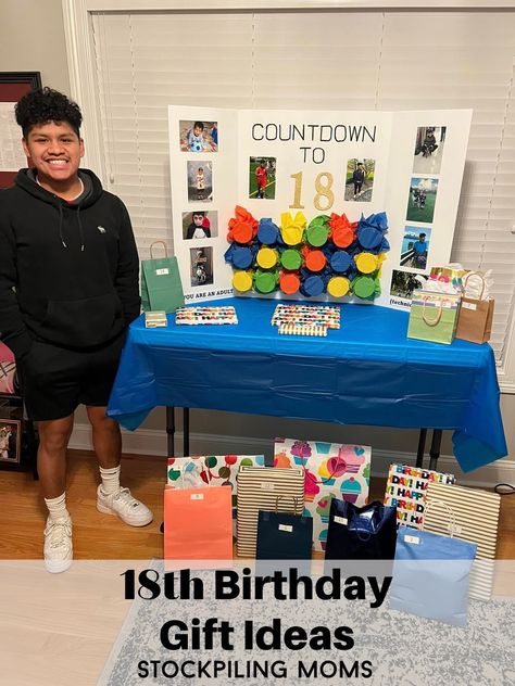 Party Theme 18th Birthday, Easy 18th Birthday Ideas, 18th Birthday Gift Wrapping Ideas, 18yh Birthday Gift Ideas, Sons 19th Birthday Ideas, 18th Birthday Guy Party Ideas, 18th Birthday Party Bags, Male 18th Birthday Gift Ideas, 18th Male Birthday Party Ideas