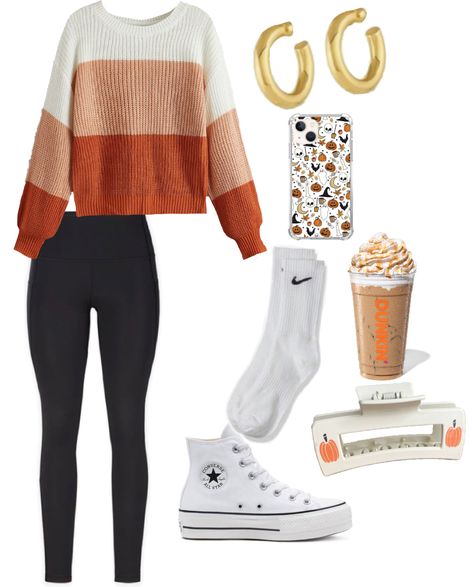 School Appropriate Outfits Winter, Cute Outfit Ideas For School Fall, Cute Outfits For School For Highschool Fall, Autumn Outfits Preppy, Comfy Fall Clothes Aesthetic, Preppy Fall Clothes, Fall Outfits Inspo 2023, Cute Outfits For Winter Cold Weather, Fall Outfit Layout