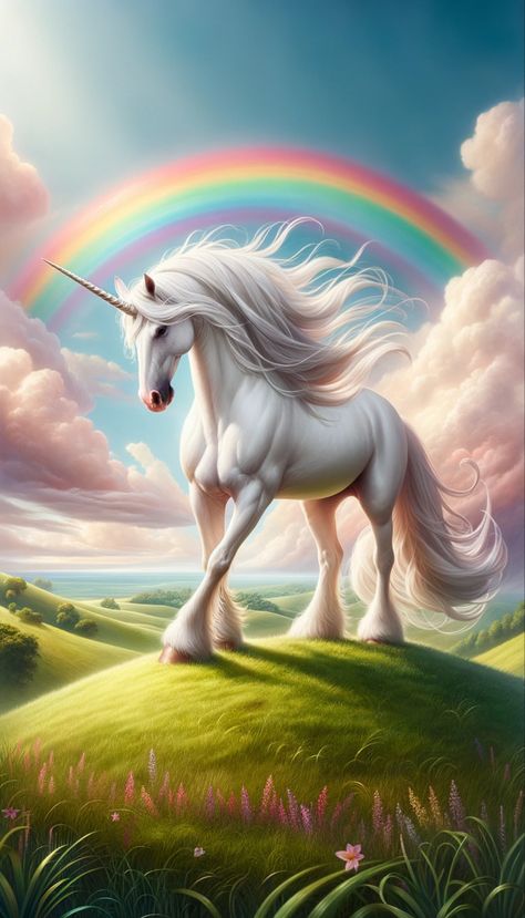 Unicorn Wallpaper Cute, Unicorn Artwork, Unicornios Wallpaper, Unicorn Images, Unicorn Painting, Unicorn And Fairies, Magical Horses, Unicorn Drawing, Unicorn Pictures