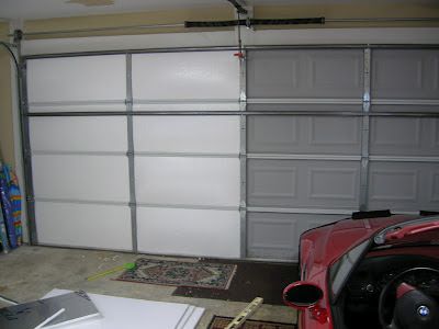 Cheap Insulation, Casa Garage, Garage Insulation, Garage Door Insulation, Garage Floor Paint, Garage Door Types, Radiant Barrier, Doors Ideas, Door Diy