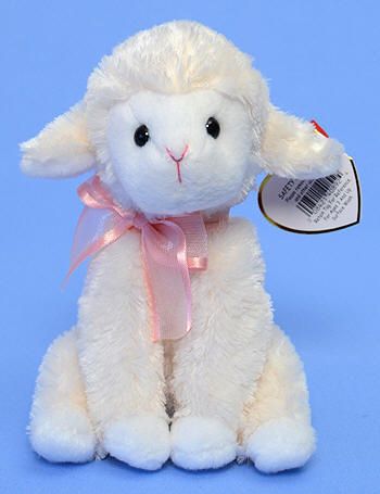 Fleecia - Lamb - Ty Beanie Babies Lamb Reference, Ty Bears, Ty Babies, Doll Plushies, Baby Lamb, Beanie Boo, Ty Beanie Babies, Kawaii Plushies, Beanie Babies