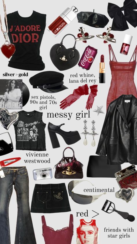 Arabella Outfit Ideas, Cherry Core Outfits, The Killers Concert Outfit, Bigger Bust Outfits, Maneater Aesthetic Outfits, Rockstar Gf Outfits, 70s Rockstar Aesthetic, Punk Inspired Outfits, Rocker Chick Outfit