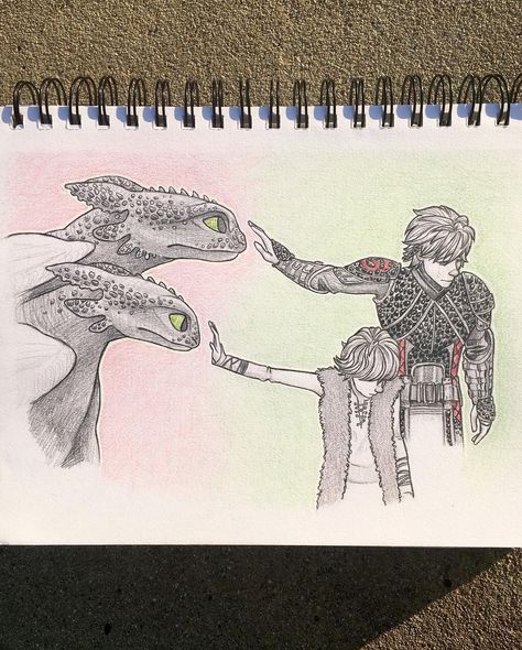 The symmetry in this scene was totally uncalled for!! Oof but I loved it! It’s like perfect book ends. The animation in this movie was… How To Draw Toothless Step By Step, Httyd Sketches, Httyd Drawings, Httyd Fanart, Httyd Art, Hiccup And Toothless, Hiccup And Astrid, Dreamworks Dragons, Httyd Dragons