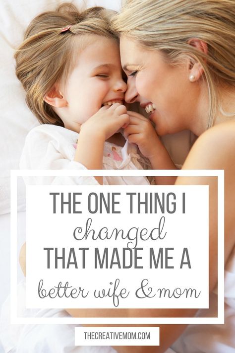 Youll never believe how this ONE THING can make such a big difference! This is how to be a better mom Organisation, Raising Girls, Better Wife, Raising Daughters, Parenting Ideas, Baby Sleep Problems, I Changed, Happy Mom, Mommy Life