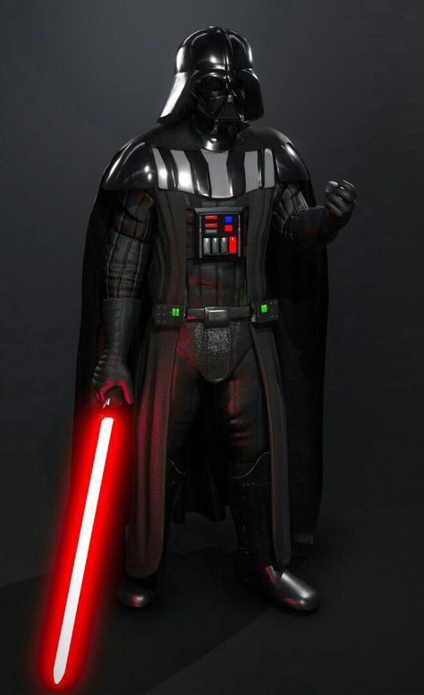 DARTH VADER WITH LIGHT SABER Darth Vader Reference, Darth Vader Concept Art, Darth Vader Cartoon, Darth Vader Armor, Darth Vader Suit, Darth Vader Drawing, Darth Vader Cosplay, Darth Vader Costume, Sith Warrior