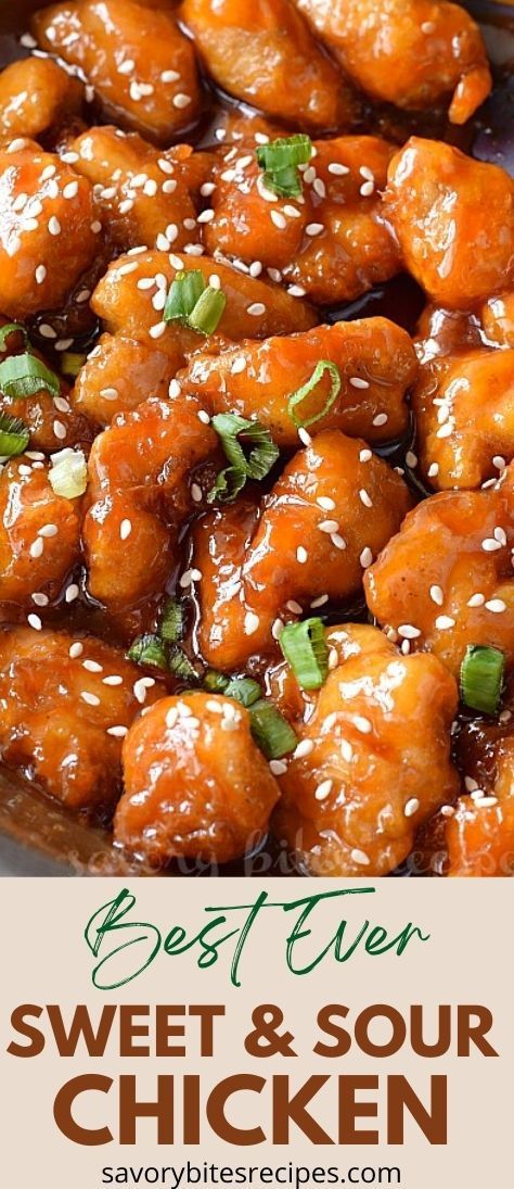 Chinese Sweet And Sour Chicken, Easy Sweet And Sour Chicken, Baked Sweet And Sour Chicken, Homemade Chinese Food, Sweet And Sour Chicken, Sweet Sour Chicken, Better Than Takeout, Chinese Cooking Recipes, Chicken Appetizers