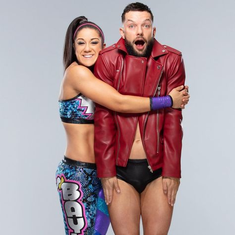 Finn Bálor & Bayley Finn Balor And Bayley, Fin Balor, Bailey Wwe, Carmella Wwe, Le Catch, Balor Club, Wwe Couples, Wwe Pictures, Wrestling Stars