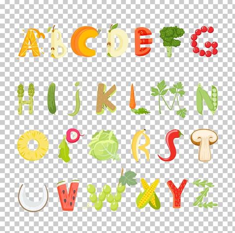 Essen, Molde, Fruit Letters, Food Alphabet, Alphabet Drawing, Ios Theme, Letter Alphabet, Stylish Photo, Abc Letters