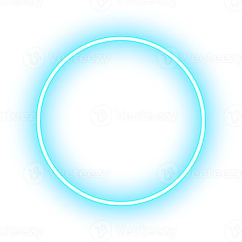 Neon Circle Light, Neon Circle, Ring Frame, Circle Light, Bicycle Art, Circle Ring, Luz Led, Free Png, App Design