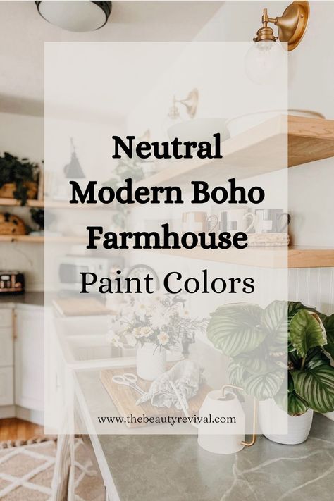 Boho Farmhouse Paint Colors, Small Cottage Farmhouse, Small Modern Farmhouse Living Room, Farmhouse Wall Colors, Farmhouse Boho Living Room, Boho Paint Colors, Farmhouse Living Room Colors, Boho Farmhouse Living Room, Rustic Paint Colors