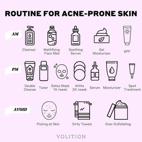 Acne Prone Skin Care Routine, Proper Skin Care Routine, Acne Routine, Acne Prone Skin Care, Skin Facts, Acne Help, Skin Advice, Face Routine, Acne Skincare