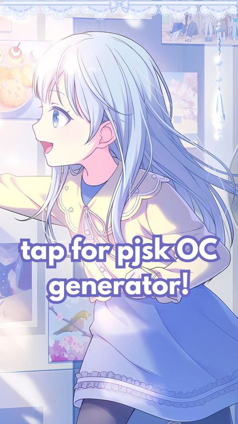 Hatsune Miku, Pjsk All Characters, Project Sekai Oc, Project Sekai Characters, Vocaloid Oc, Project Sekai Custom Profile Ideas, Pjsk Oc, K On Icons, Oc Generator