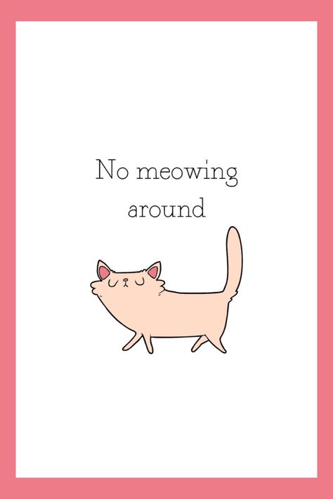 Cat Person Quotes, Servant Quotes, Meow Quote, Funny Cat Quotes, Cute Cat Quotes, Colorful Hairstyles, Quotes Cute, Circle Quotes, Short Cat