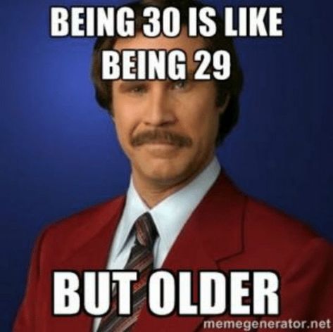 101 Happy 30th Birthday Memes - "Being 30 is like being 29 but older." Amigurumi Patterns, 30th Birthday Meme, Sister Meme, Happy Birthday Sister Funny, 30th Birthday Quotes, Happy Birthday Sister Quotes, Funny Happy Birthday Meme, Happy Sisters, Sister Quotes Funny