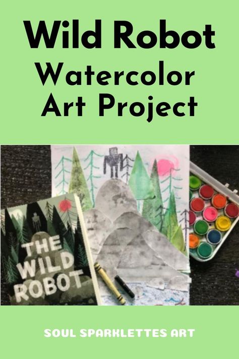 Robot Activity, The Wild Robot, Travel Theme Classroom, Literature Project, Robot Craft, Library Lesson Plans, Family Read Alouds, Art Project For Kids, Homeschool Crafts