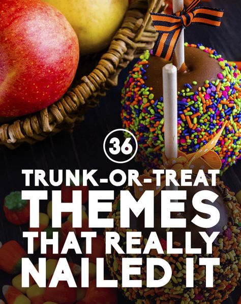 36 Trunk-Or-Treat Themes That Really Nailed It 70s Theme Trunk Or Treat, Trunk Or Treat M&m Theme, Trunk Or Treat Ideas For Suv, Christmas Trunk Or Treat Ideas, Cupcake Costume, Trunk Or Treat Ideas, Truck Or Treat, Harvest Party, Fall Fest