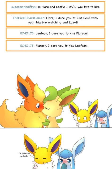 ES: Q-55 by PKM-150 Kawaii, Eeveelution Squad, Eevee Comic, Shiny Eevee, Pikachu Wallpaper Iphone, Pokemon Eevee Evolutions, Pokemon Alola, Wild Pokemon, Pokemon Eeveelutions