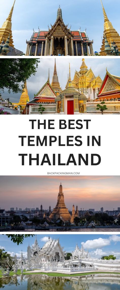 The 10 Best Temples In Thailand To Visit Chiang Mai, Reclining Buddha, White Temple, Visit Thailand, Northern Thailand, Buddha Image, Travel Articles, Buddhist Temple, Place Of Worship