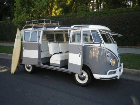 This 1965 Volkswagen Bus is listed on Carsforsale.com for $29,000 in Apopka, FL Sandakan, Vw Kampeerwagens, Vw Minibus, Vw Bus Interior, Kombi Motorhome, Van Vw, Vw Vanagon, Volkswagen Vans, Bus Interior