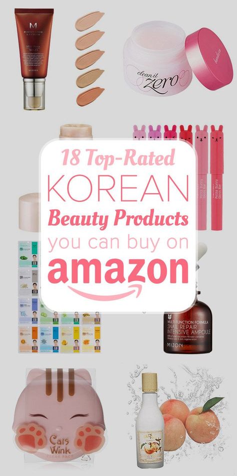 From cleansing oils to sleeping masks to bunny-shaped lip glosses, these Korean products are the real deal. Asian Skincare, Best Korean Beauty Products, Korean Beauty Products, Makeup Tip, Glow Skin, Korean Products, K Beauty, All Things Beauty, Up Girl