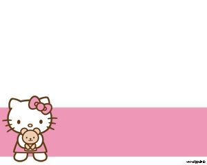 Hello Kitty PowerPoint Template Hello Kitty Presentation Template, Hello Kitty Ppt Background, Hello Kitty Slide Template, Hello Kitty Google Background, Sanrio Google Slides, Hello Kitty Presentation, Cute Background For Presentation, Background For Google Slides, Background For Slides