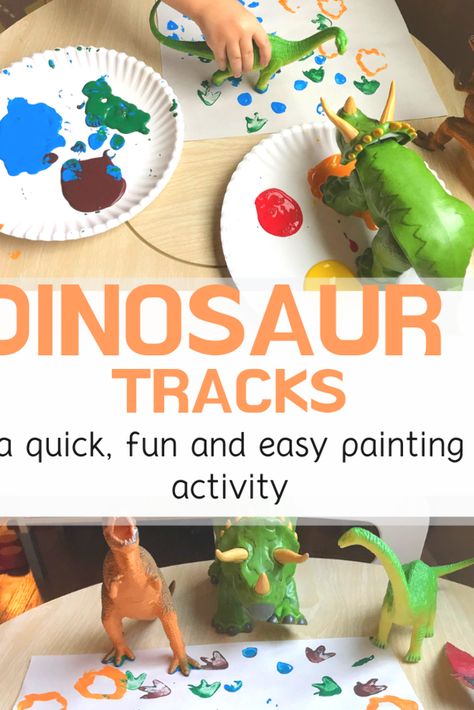 Reinforce the letter D with this fun activity using dinosaur tracks! Toddlers and preschoolers will love stomping the dinosaurs across the paper while making the letter D sound. Dinosaur Crafts Preschool, Make A Dinosaur, Paper Dinosaur, Different Wedding Ideas, The Letter D, Dinosaur Tracks, Turkey Crafts, Toddler Art Projects, Papercraft Printable
