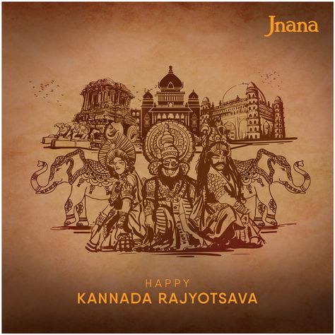 One state, many worlds. You will find it only in Karnataka. So when you are here on November 1st, you’ll witness colourful celebrations marking the formation of the state. It is Rajyotsava Day. This is also an excellent opportunity to learn the local language with a free web class in spoken Kannada. Karnataka Culture Painting, Karnataka Rajyotsava Drawing, Karnataka Culture Illustration, Kannada Rajyotsava Posters, Karnataka Map Images, Kannada Rajostava Images, Culture Of Karnataka, Kannada Rajyotsava Decoration, Karnataka Drawing