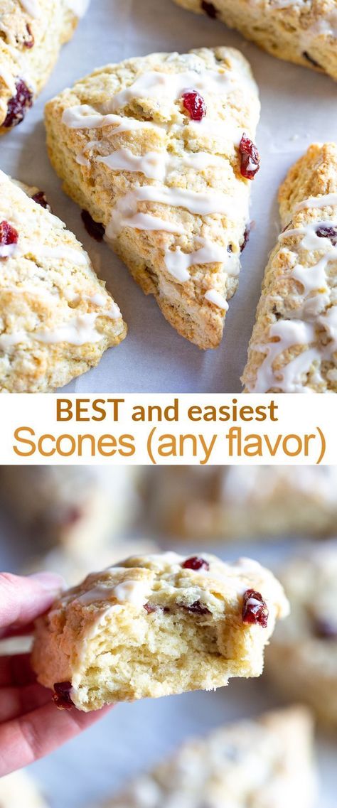 Challah, Easy Scones, Scones Recipe Easy, Homemade Scones, Scones Easy, Scones Recipe, Scone Recipe, Breakfast Brunch Recipes, Bread Recipes Homemade